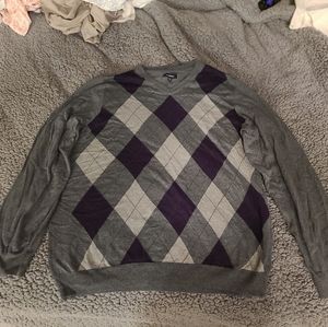 Croft & Barrow Argyle Sweater 2XLT